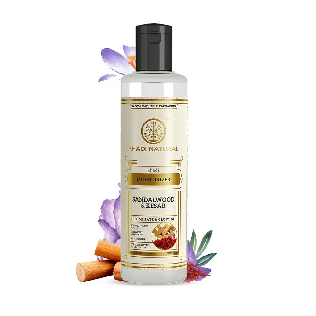 Khadi Naturals Sandalwood & Kesar Moisturizer
